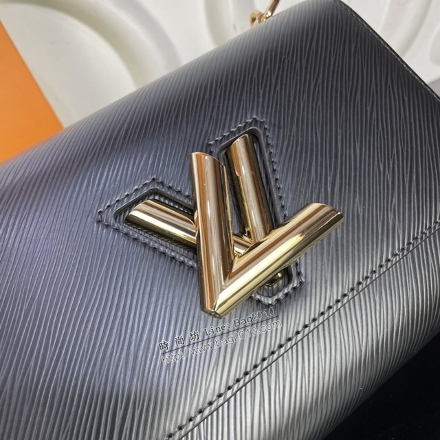 lv路易威登專櫃2022新款Twist中號手袋 刺繡織物肩帶檸檬形狀掛飾lv斜挎女包 M20680 M20681 ydh4970